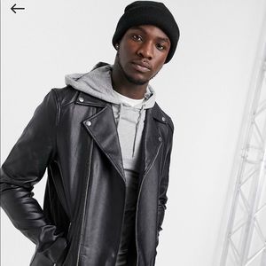 ASOS Tall Faux Leather Jacket